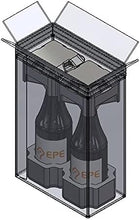 Load image into Gallery viewer, Universal Wine Shipping Box (2 Bottle Pack)