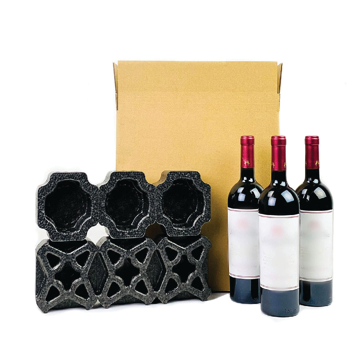 Wine Shipping Box (3 Bottle Pack) – EPE USA