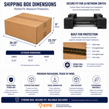 Load image into Gallery viewer, Network Switch Router Shipping Box
