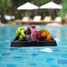 Load image into Gallery viewer, Floating Pool Drink and Food Serving Tray, Foam Material, Designed for Swimming Pools, Hot tubs
