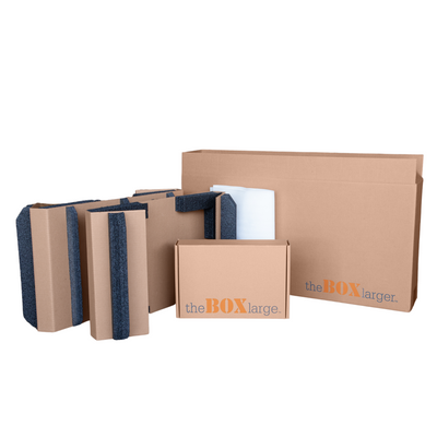 Dual Monitor & Laptop Shipping Box