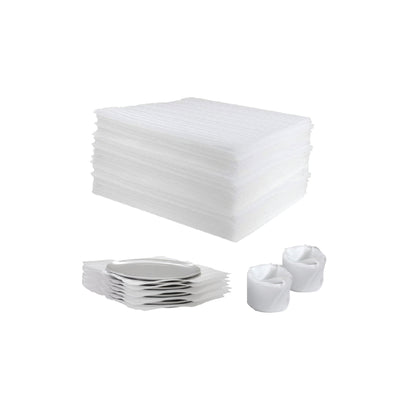 Foam Packing Sheets,  12”x 12”x 1/16”, 100 count